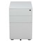 Emma and Oliver Modern 3-Drawer Mobile Locking Filing Cabinet Storage Organizer